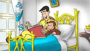 Ted, der Mann mit dem gelben Hut und Coco verbringen viel Zeit zusammen. Und vor dem Schlafen liest Ted seinem kleinen quirligen Freund öfters eine Geschichte vor.