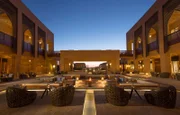 Picture Shows: Courtyard at Anantara Al Jabal Al Akhdar, Oman.