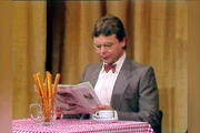 Anfänge 1999 in der Mäulesmühle, Albin Braig als Ministerialbeamter Mack,