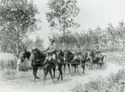 Gasangriffe im Juni 1918.