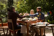 In the middle: Madeline Mackenzie (Reese Witherspoon) and on right Ed Mackenzie (Adam Scott)