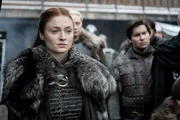 Sophie Turner as Sansa Stark.