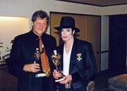 Dieter Wiesner (l.) war Michael Jacksons langjähriger Manager.