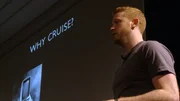 Kyle Vogt speaking at Y Combinator.
