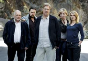 v. li. nach re. Torkel Höglund (Tomas Laustiola), Billy Rosén (Christopher Wagelin), Sebastian Bergman (Rolf Lassgård), Ursula Andersson (Gunnel Fred), Vanja Lithner(Moa Silén)