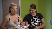 Edith, Maurice und Baby Chloe