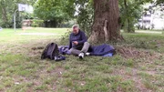 Manfred kämpft sich aus der Obdachlosigkeit.