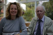 Kate Humble and ground crew armourer Ronald Pountain