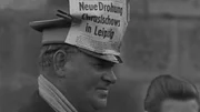 Verkäufer der Nürnberger Abendzeitung, die 2012 zum Bedauern vieler Nürnberger eingestellt wurde.