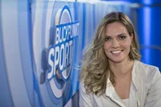 Moderatorin Julia Scharf.