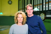 15 Kate Humble and Dan Snow at the Battle of Britain Bunker