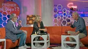 Wolfgang Trepper begrüßt die Sängerin Kim Fisher und der Sportjournalist Jörg Wontorra.