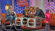 Wolfgang Trepper begrüßt die Sängerin Kim Fisher und der Sportjournalist Jörg Wontorra.