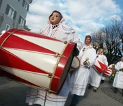 Die Trommelweiber im Fasching