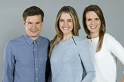 (v.l.) Tim Schreder, Jennifer Sieglar, Linda Fuhrich
