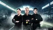 Die Nitronauten (v.l.) Lina van de Mars, Hussi Kutlucan, Vu Dinh