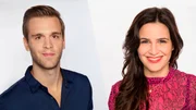 Moderatorion Donya Farahani (r) und Marc Hartenstein.
