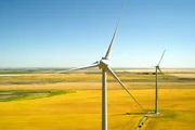 Windkraftanlage in Kanada