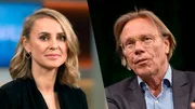 Sozialwissenschaftler und Gesellschaftsutopist Harald Welzer (r) trifft auf Journalistin und Schriftstellerin Jagoda Marini?.