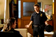 Erin Reagan (Bridget Moynahan, l.); Jamie Reagan (Will Estes, r.)