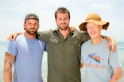 (v.l.n.r.) Rob "Caveman" Alleva; Adam Thorn