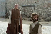 L-R: Conleth Hill as Varys and Peter Dinklage as Tyrion Lannister.