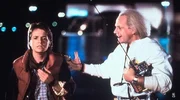 L-R: Marty McFly (Michael J. Fox) und Dr. Emmett Brown (Christopher Lloyd)