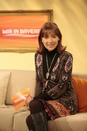 Moderatorin Sabine Sauer.