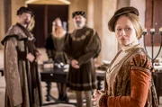 Die Schauspielerin Anja Schneider in ihrer Rolle als Elisabeth von Rochlitz