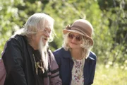 Billy Brown and Ami Brown relax together on the ranch.