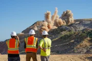 Tory, Tommy and Scott watch the Explosion