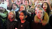 Die jungen Sängerinnen und Sänger der „Young ClassX“ übernahmen selbstbewusst einen eigenen Part.