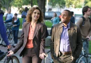 "Personal Foul" --"Personal Foul" – The CSI team, Dr. Sheldon Hawkes (Hill Harper) and Stella (Melina Kanakaredes) follows a forensic trail of evidence to stop the “Cabbie Killer” from killing another fare, on CSI: NY Wednesday, May 7 (10:00-11:00 PM, ET/PT) on the CBS Television Network. Julia Sherman/CBS ©2008 CBS Broadcasting Inc. All Rights Reserved.