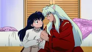 Kagome (l.); Inu Yasha (r.)