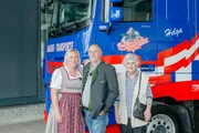 Helga mit Ehemann Sigi und Mutter Rosina