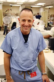 Dr. Dean Olsen of St Barnabas Hospital as seen on 911: The Bronx.