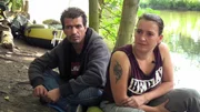 Evi und Masoud im Park