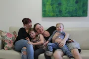 L-R: Melanie, Chayenne, Andy, Jason