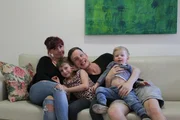 L-R: Melanie, Chayenne, Andy, Jason