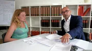 Jessica bei Schuldnerberater Jan Heckmann