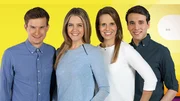(v.r.n.l.) Tim Schreder, Jennifer Sieglar, Linda Joe Fuhrich und Sherif Rizkallah