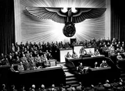 Hitler déclarant la guerre aux Etats-Unis devant le Reichstag le 11 décembre 1941