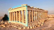 CGI overlay of the Acropolis. (National Geographic/Ben Church)