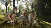 L-R: Robert Clarence Irwin, Bindi Irwin and Terri Irwin