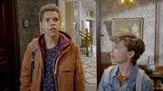L-R: Max Hunter (Stony Blyden), Sal Hunter (Daan Creyghton)