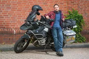Christian Vogel umreiste 2015 mit dem Motorrad um die Welt.