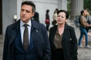 A.D.A Rafael Barba (Raul Esparza) und Denise Drake (Geraldine Highes)