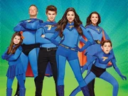 L-R: Nora (Addison Riecke), Hank (Chris Tallman), Max (Jack Griffo), Phoebe (Kira Kosann), Barb (Rosa Balsi), Billy (Diego Velazquez)
