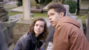 L-R: Tess Hunter (MaeMae Renfrow), Max Hunter (Stony Blyden)