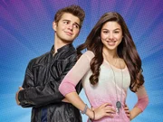 L-R: Max Thunderman (Jack Griffo), Phoebe (Kira Kosann)